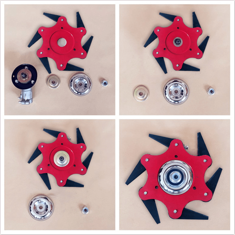 Universal 6-Blade Steel Garden Pruning Head