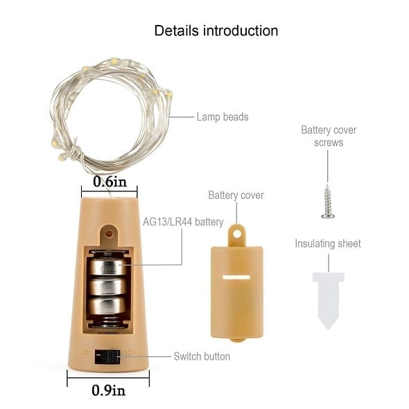 🔥BOTTLE LIGHTS ( Battery Included - Replaceable )