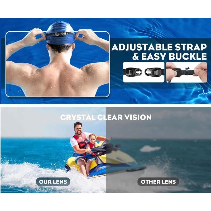 💥Wide View Anti Fog Swimming Goggles
