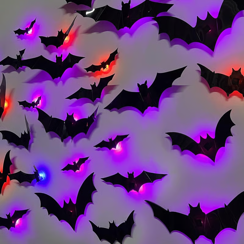 💥3D Bat Design LED Decoration