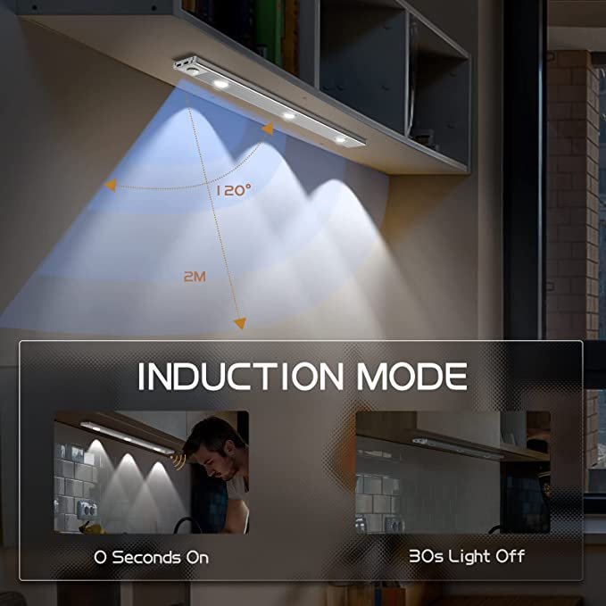 DISCOUNT , BUY MORE SAVE MORE - 💡 LED Motion Sensor Cabinet Light 💡