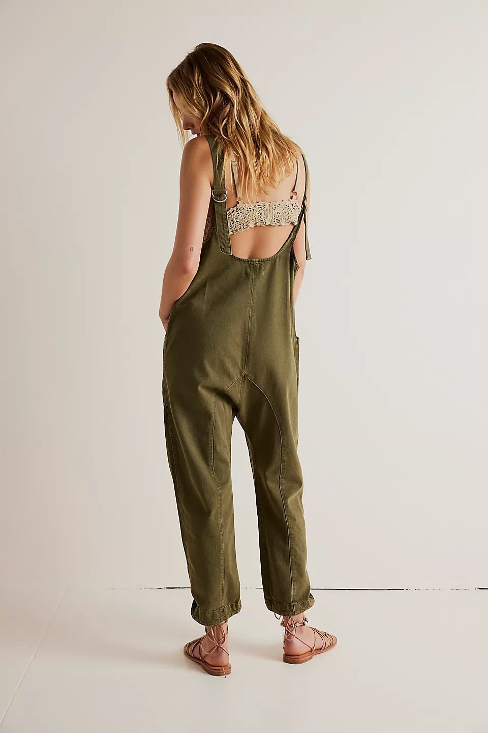 Denim Jumpsuit With Pockets