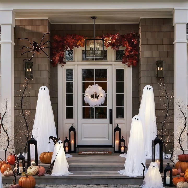 🎃Ghosts Wreath
