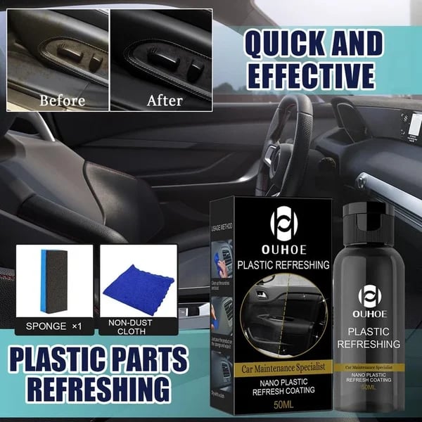 Plastic Revitalizing Coating Agent(š„Buy 1 Get 1 Free)