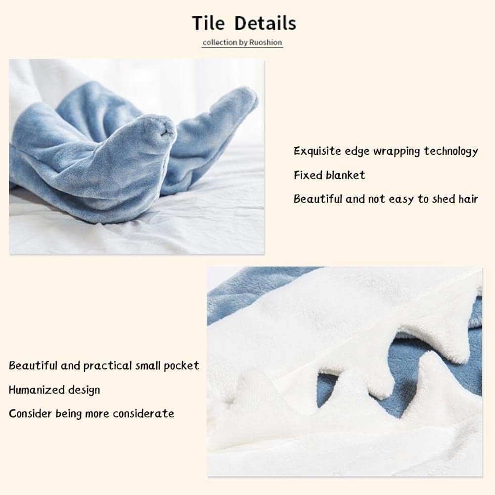 Best Gift 50% OFF 🐬 Shark Blanket Flannel Loungewear