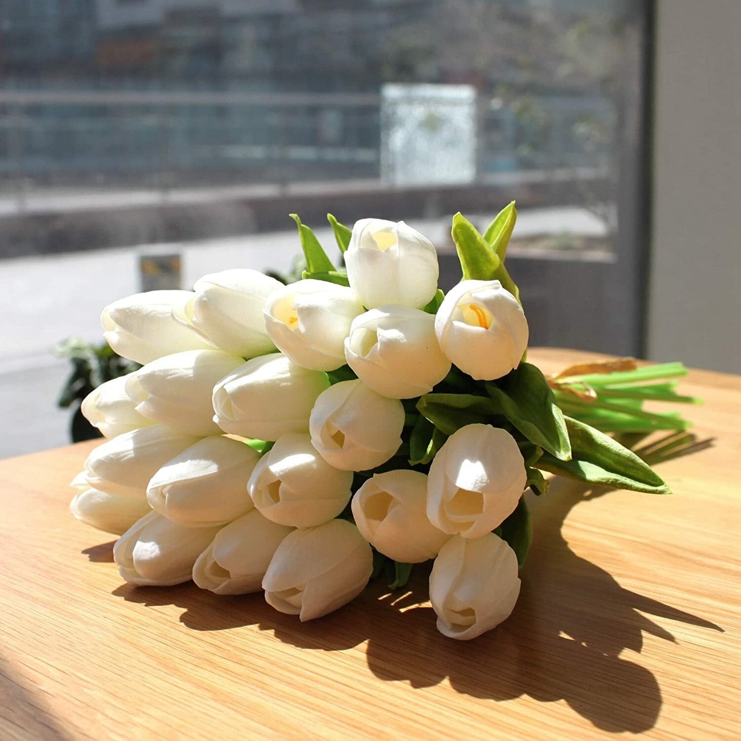 🌷High Quality Artificial Latex Tulips(PCS 10)