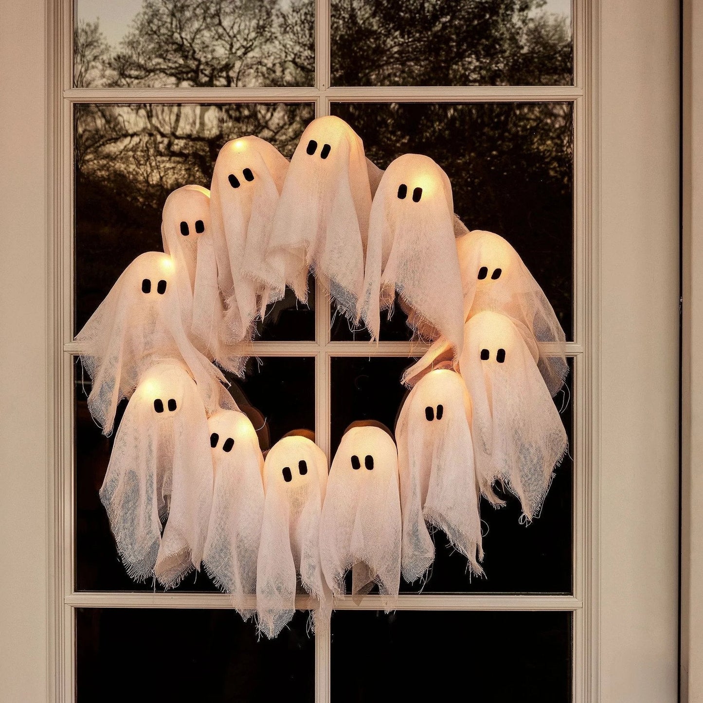 🎃Ghosts Wreath