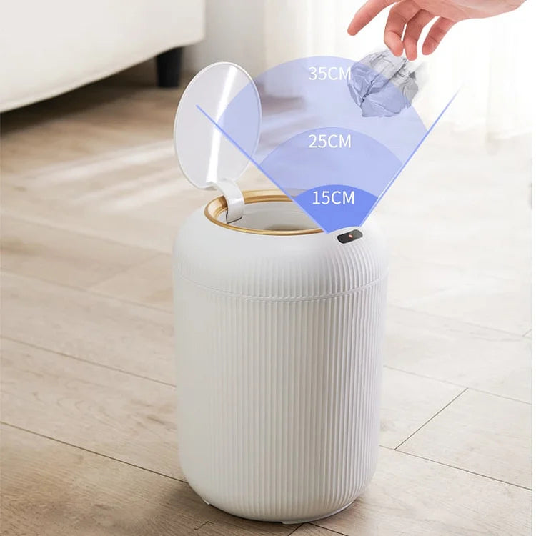 🎁Smart Sensor Waterproof Trash Can