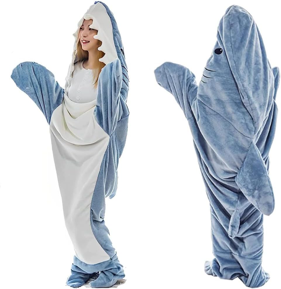 Best Gift 50% OFF 🐬 Shark Blanket Flannel Loungewear