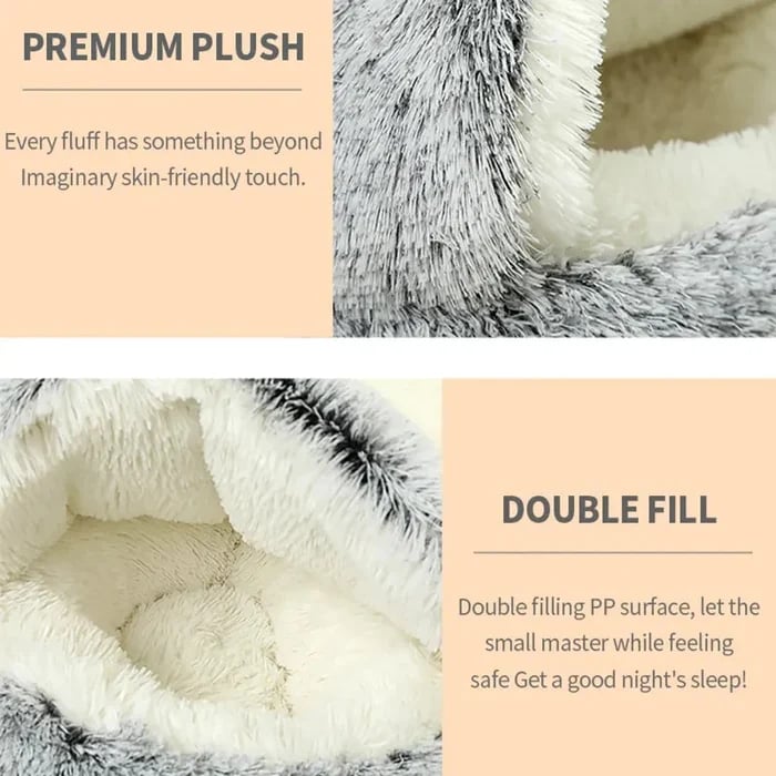 🐶🐱49% OFF🔥Plush Bed For Dogs & Cats
