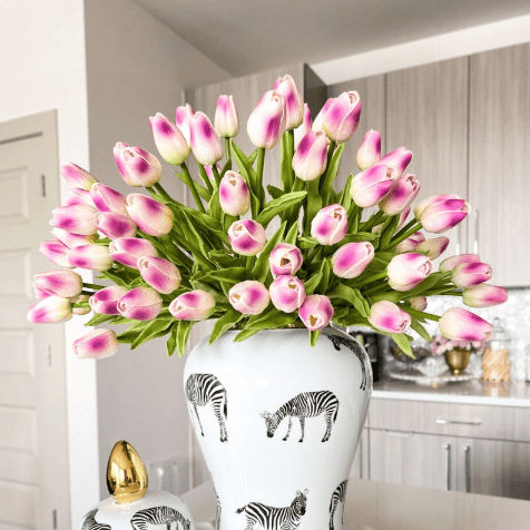 🌷High Quality Artificial Latex Tulips(PCS 10)