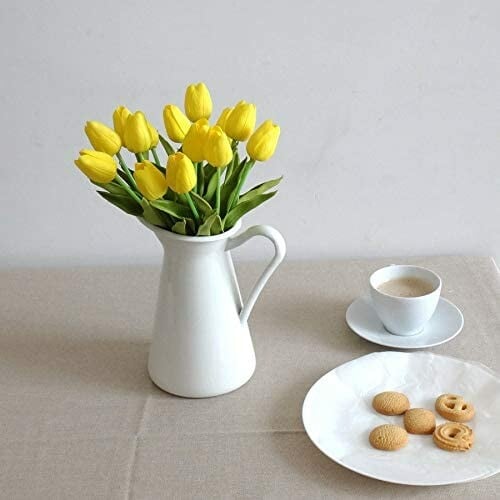 🌷High Quality Artificial Latex Tulips(PCS 10)