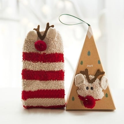 🎄Christmas Sale 49% OFF🎁Cute Christmas Style Thickened Warm Socks