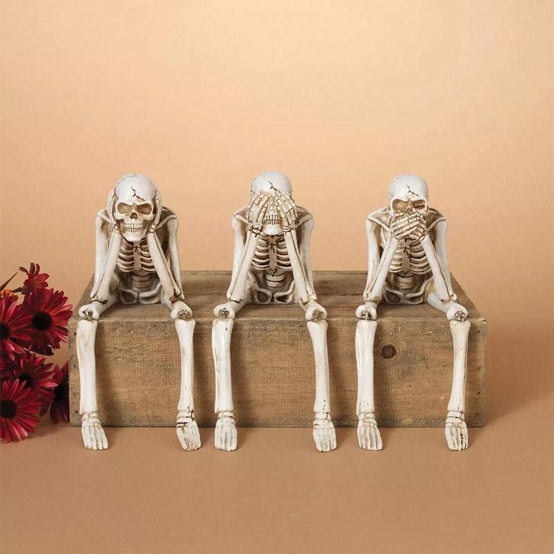 👻Halloween Fireplace Simulation Skull Combination