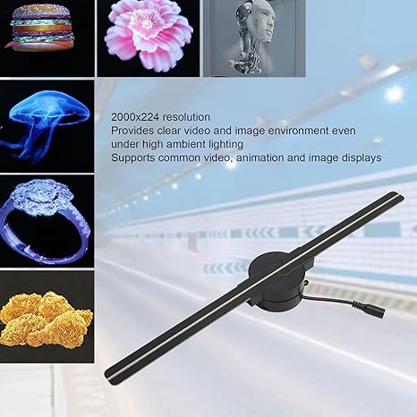 ✨3D Hologram LED Fan Projector