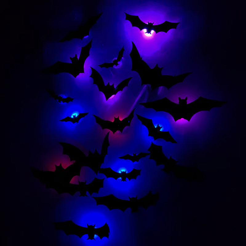 💥3D Bat Design LED Decoration