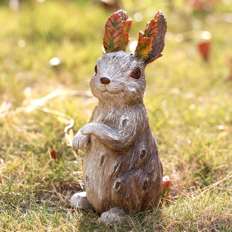 🍂Nature’s Artisan Leaf Animal Sculptures – Handcrafted Decorative Masterpieces