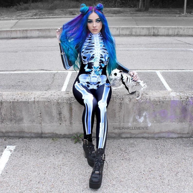 Skeleton Bodysuit