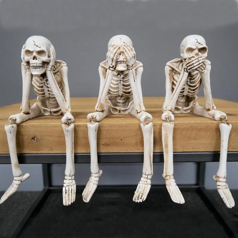 👻Halloween Fireplace Simulation Skull Combination