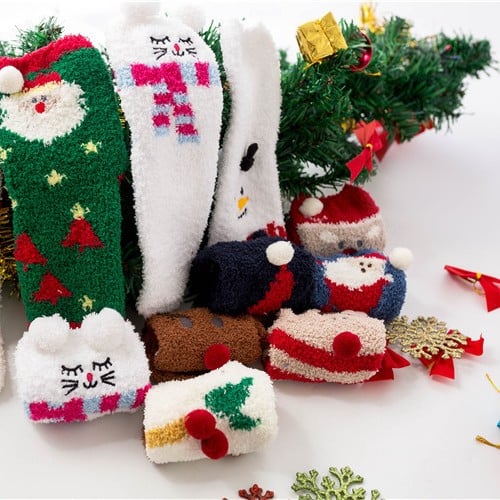 🎄Christmas Sale 49% OFF🎁Cute Christmas Style Thickened Warm Socks