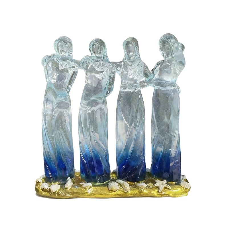 π©π»βπ€βπ©π»Sisters By My Side, Celebrates Friendships Three Sisters Sculpture