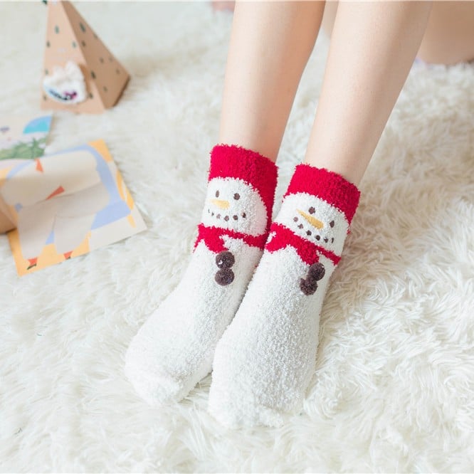 🎄Christmas Sale 49% OFF🎁Cute Christmas Style Thickened Warm Socks