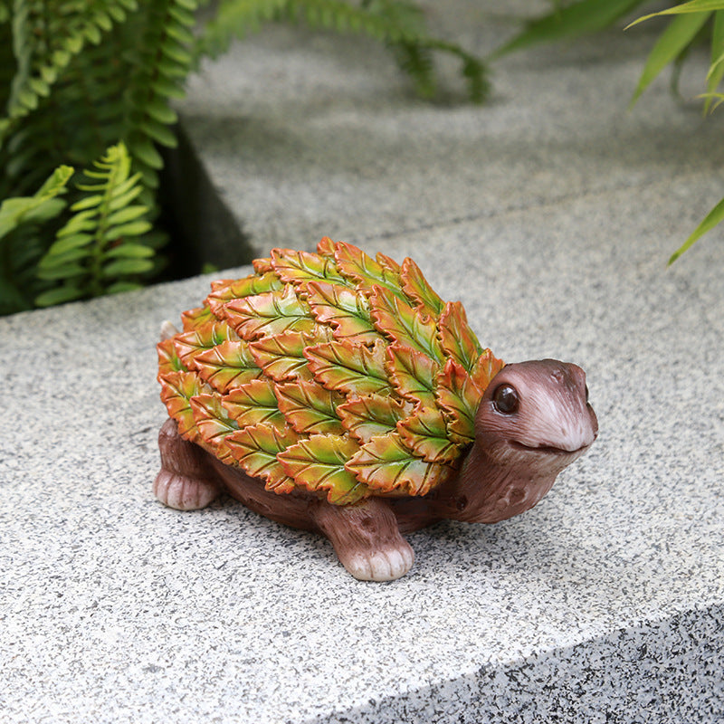 🍂Nature’s Artisan Leaf Animal Sculptures – Handcrafted Decorative Masterpieces