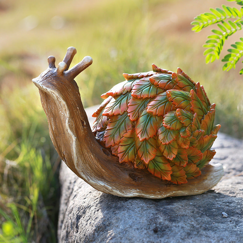 🍂Nature’s Artisan Leaf Animal Sculptures – Handcrafted Decorative Masterpieces