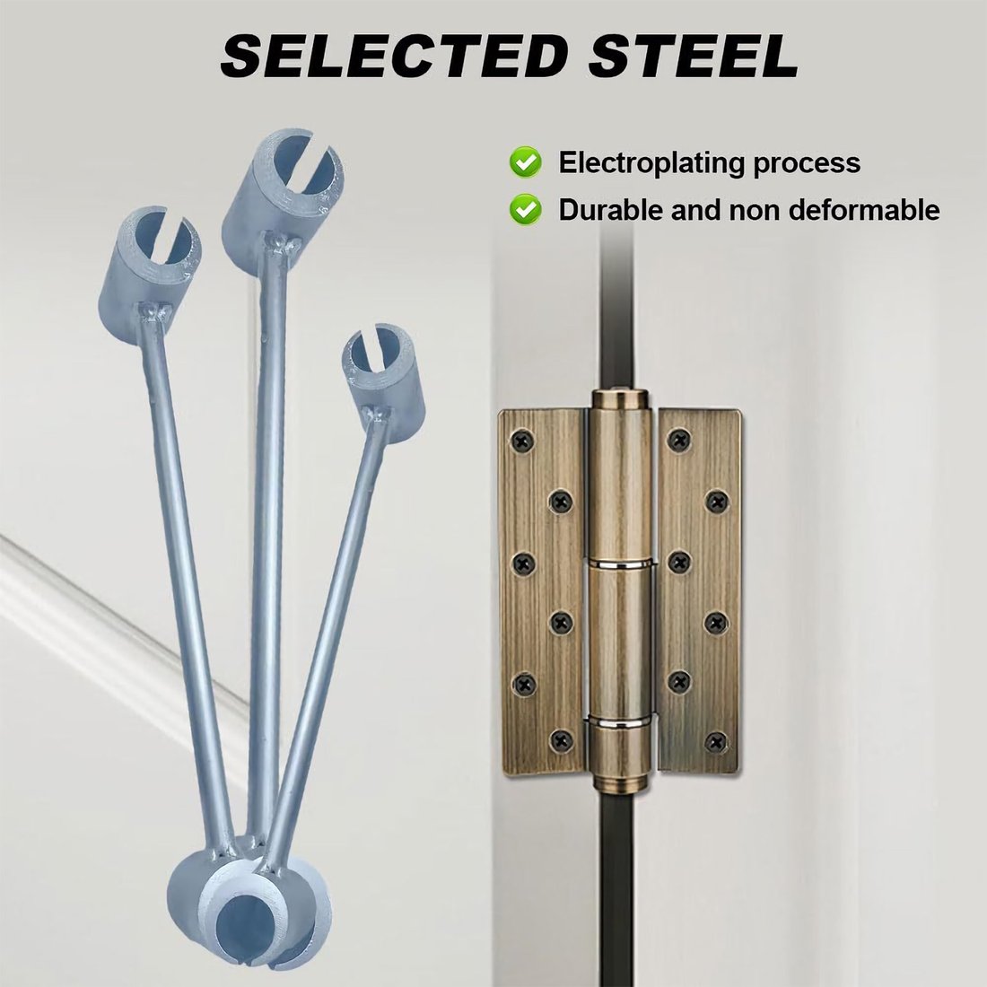 Align-Lock Hinge Gap Adjustment Locks