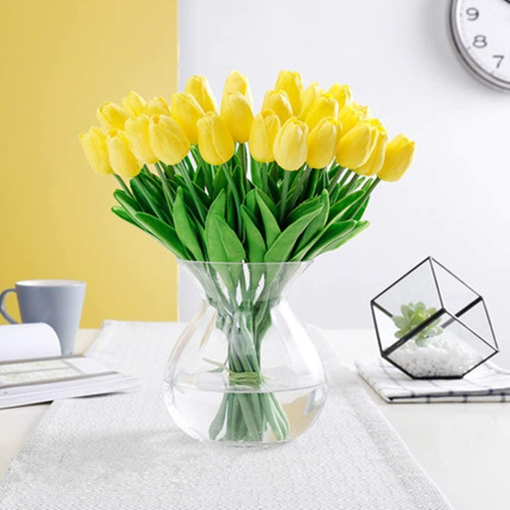 🌷High Quality Artificial Latex Tulips(PCS 10)