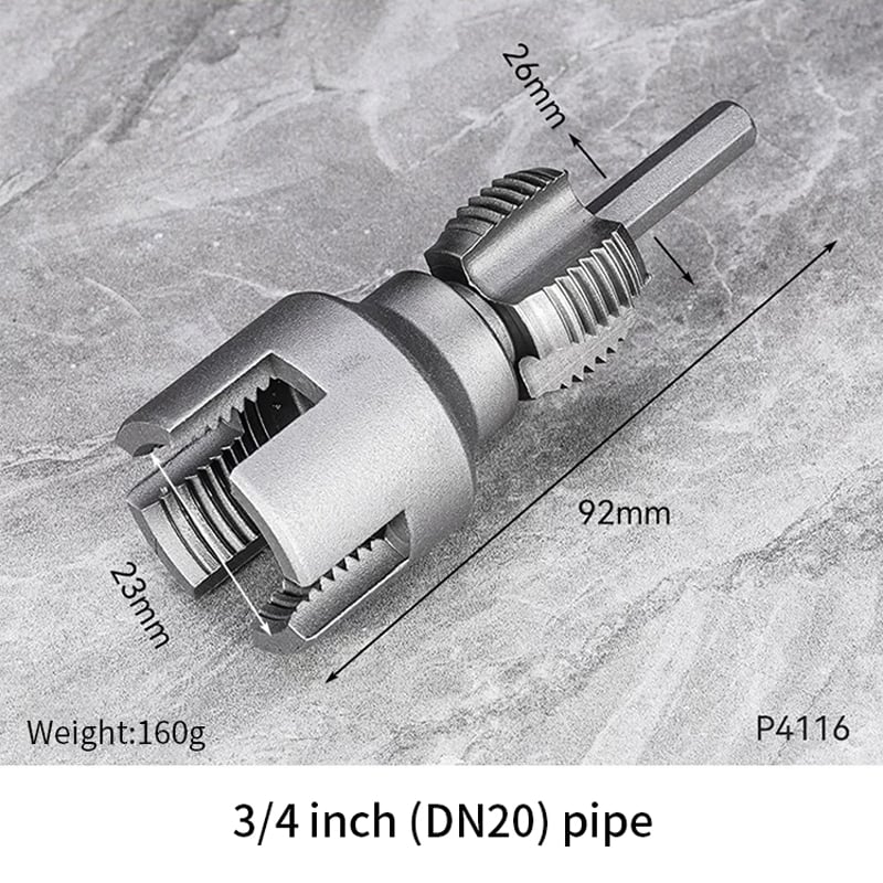 🔩Integrated Internal & External Pipe Threading Tool