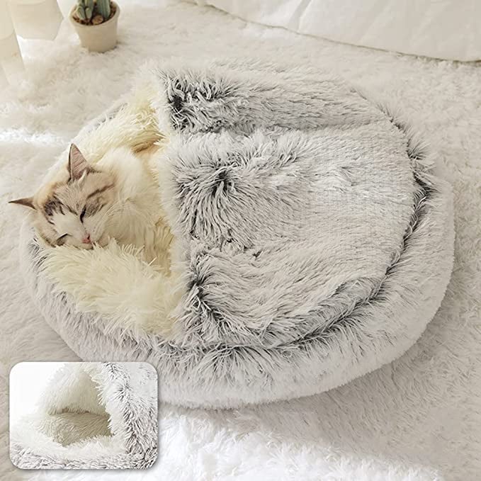 🐶🐱49% OFF🔥Plush Bed For Dogs & Cats
