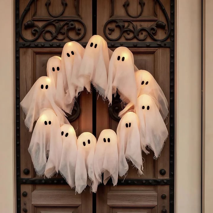 🎃Ghosts Wreath