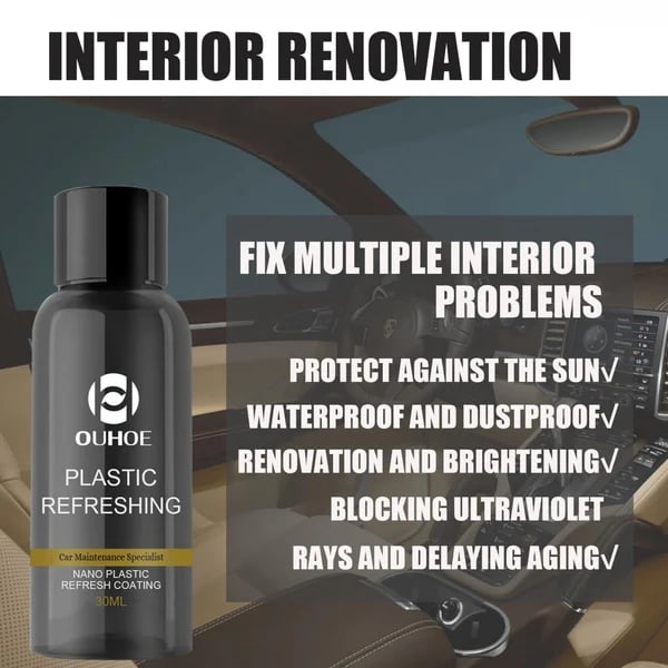 Plastic Revitalizing Coating Agent(š„Buy 1 Get 1 Free)