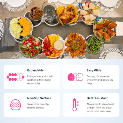✨Turntable For Rectangular Long And Oblong Tables