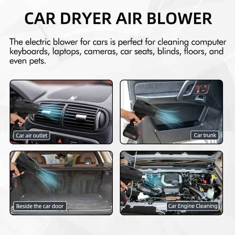 Super Powerful Cordless Turbo Air Duster