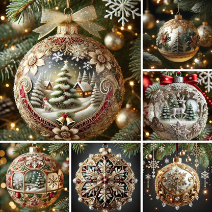 🔥Christmas Hot Sale - Planet Christmas Tree Ornaments