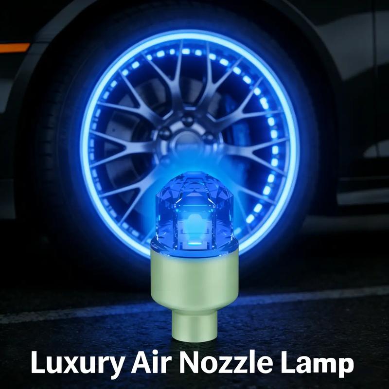 LED Wheel Lights | Waterproof Luminous Car Tire Valve Caps