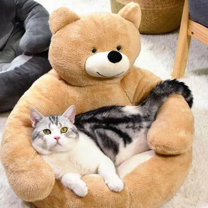 Teddy Bear Pillow Cat And Dog Beds