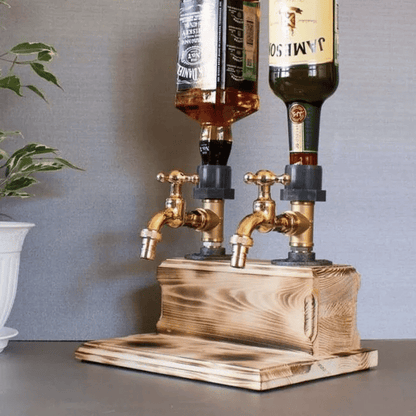 💥49%OFF-Liquor Alcohol Whiskey wood Dispenser