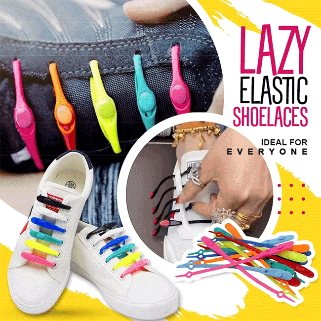 🎀No-Tie Elastic Shoelaces Comfort Flexible