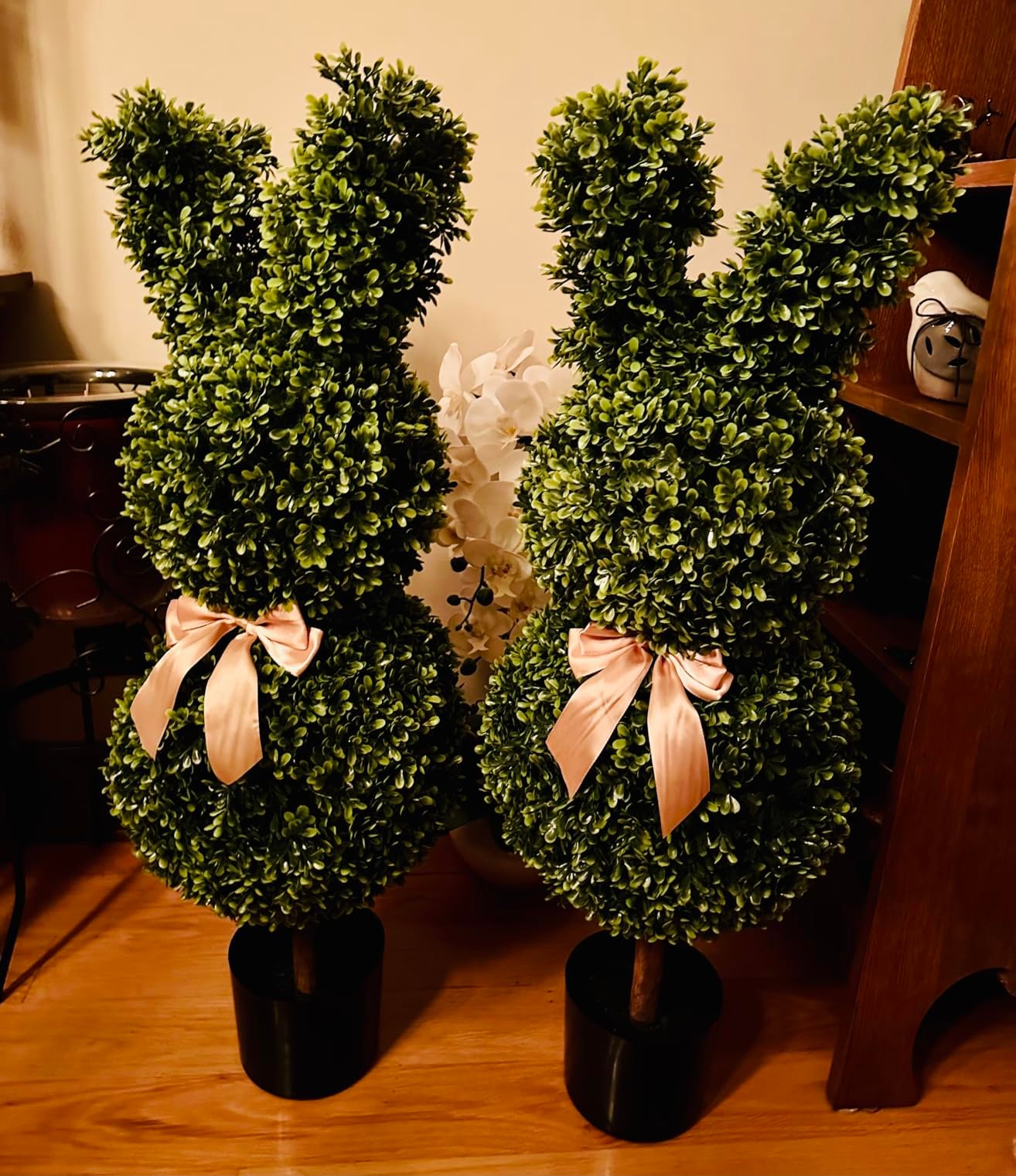 🐰Easter-Themed Realistic Rabbit Outdoor Topiary Tree