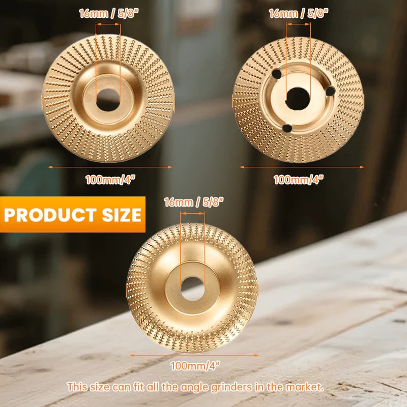 Wood Carving Disc Set