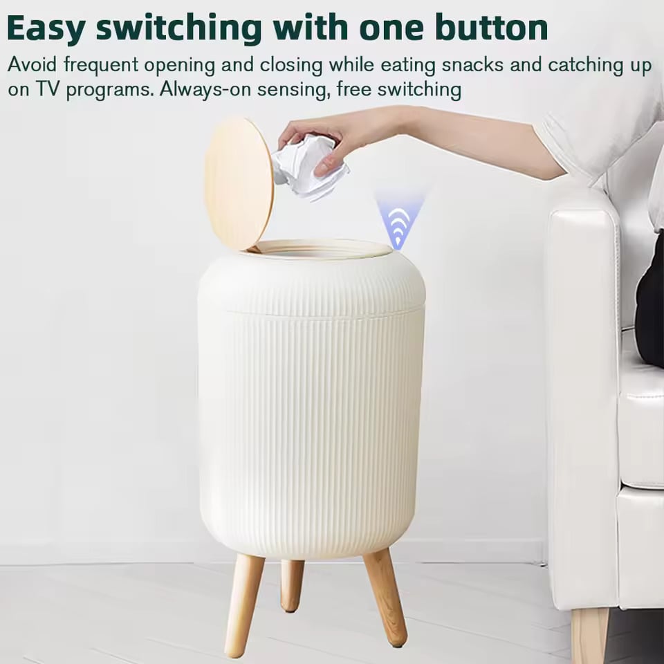 🎁Smart Sensor Waterproof Trash Can