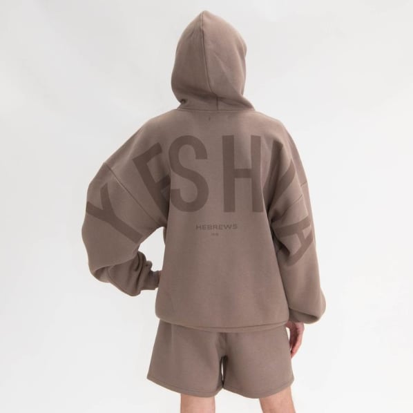💞Loose-Fit Christian Faith-Themed Hoodie