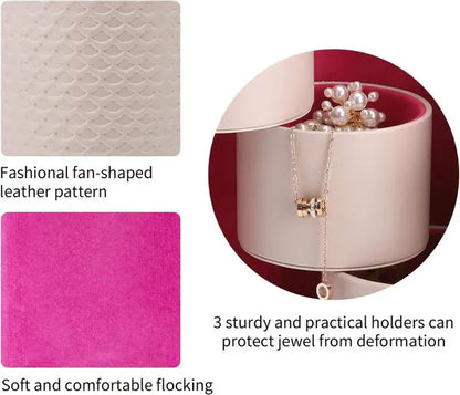 🔥Hot Sale50% OFF😍Portable cylindrical multi-layer jewelry box