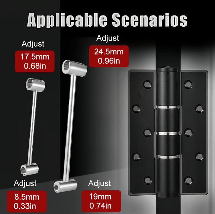 Align-Lock Hinge Gap Adjustment Locks