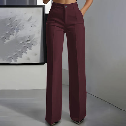 💓Women's High-Waisted Slim Formal Pants