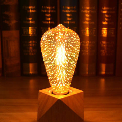 3D Fireworks LED Light Bulb