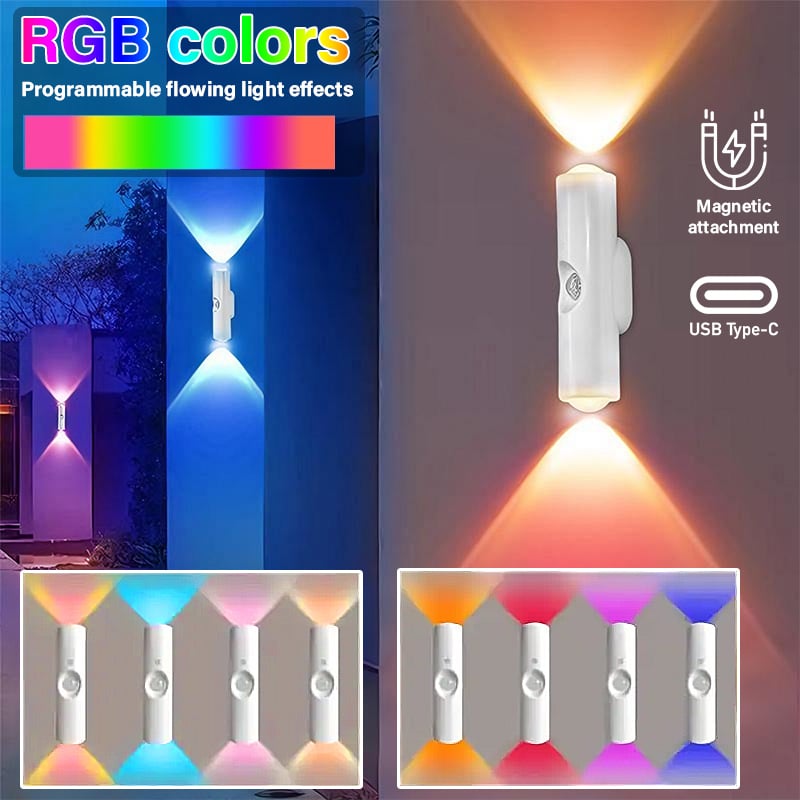 🔥Rechargeable Smart LED Motion Sensor Ambient Light